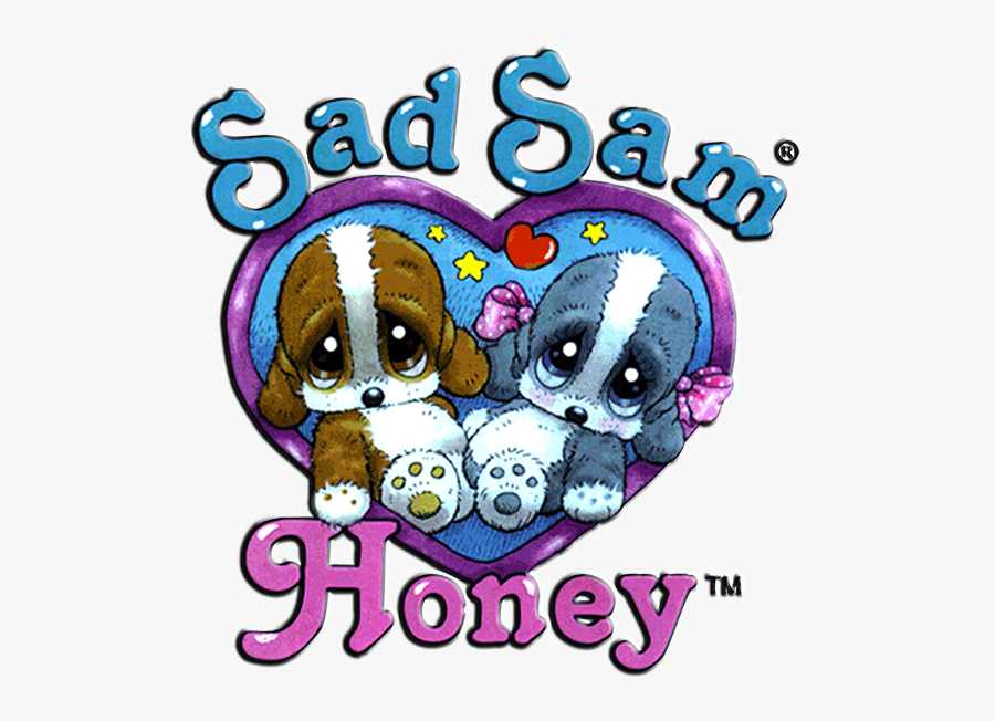 Sad Sam And Honey Basset Hound Puppy Dog Treasure Keepers - Sad Sam And Honey Cartoon, Transparent Clipart