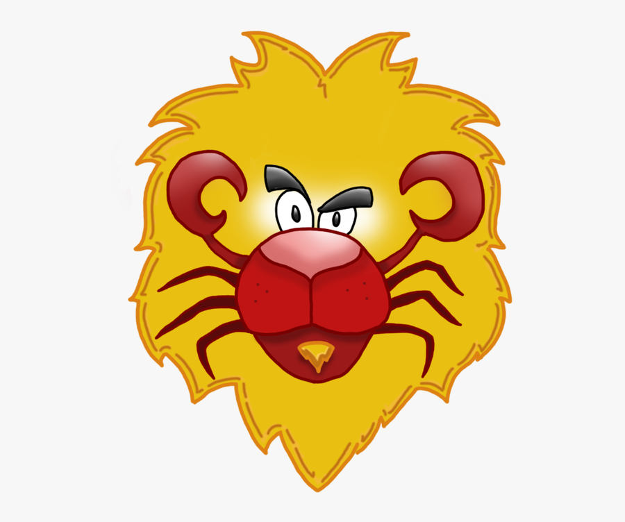 Picture - Crabby Lion, Transparent Clipart