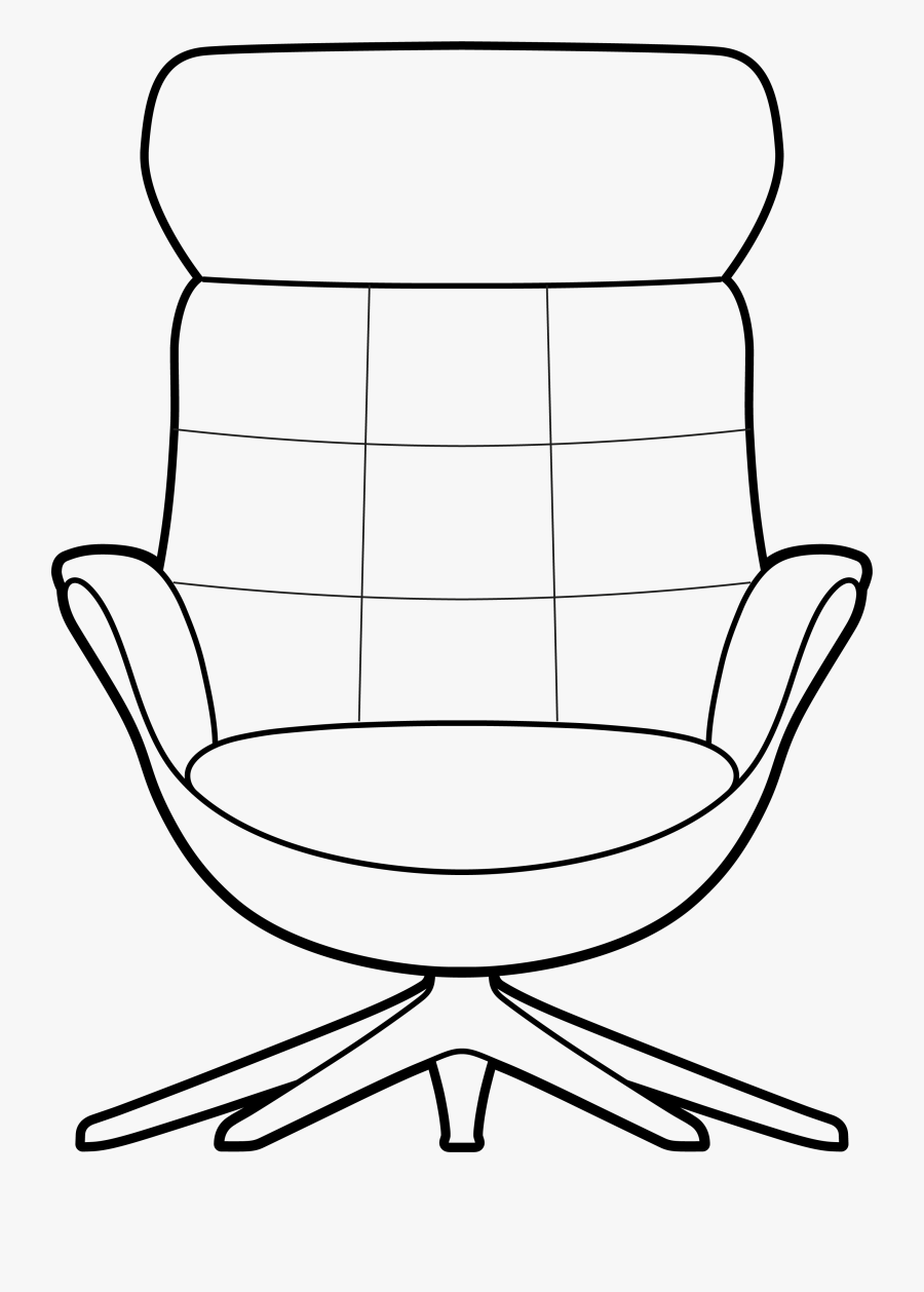 Office Chair, Transparent Clipart