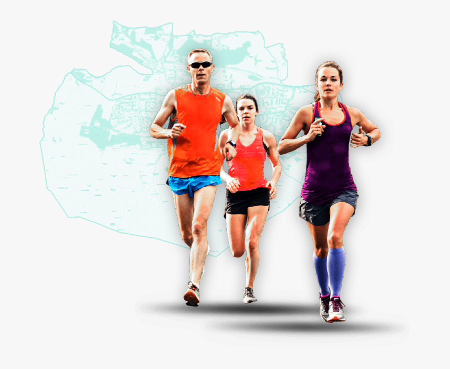 Run With Purpose - Jogging, Transparent Clipart