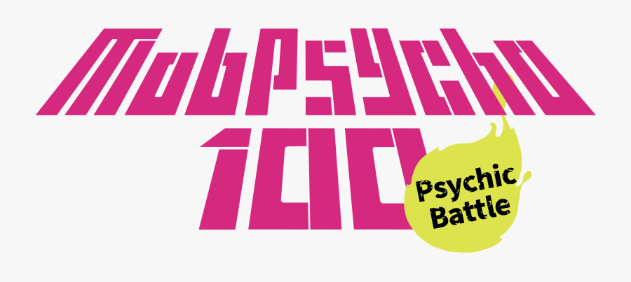 Mob Psycho 100 Ii Logo, Transparent Clipart