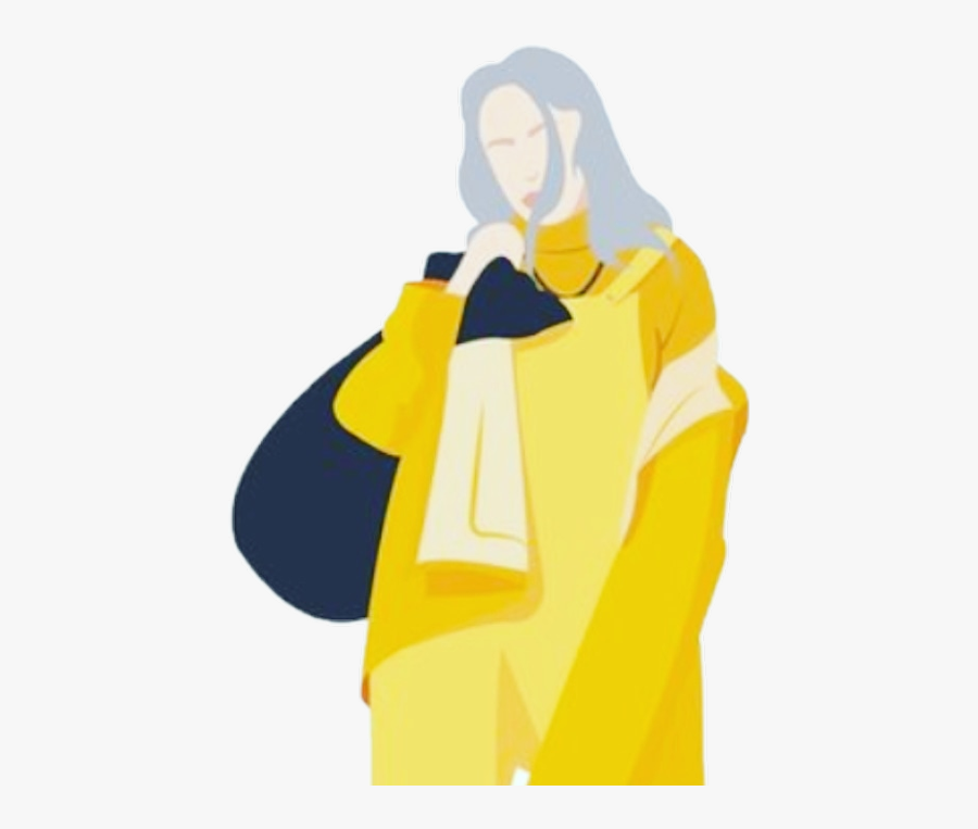 Billieeilish Bellyache Beautifull Talent Firststicker - Billie Eilish Bellyache Sticker, Transparent Clipart