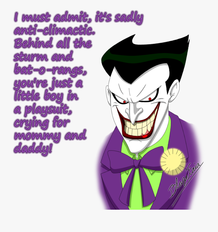 Transparent The Joker Clipart - Joker Lines Mark Hamill, Transparent Clipart