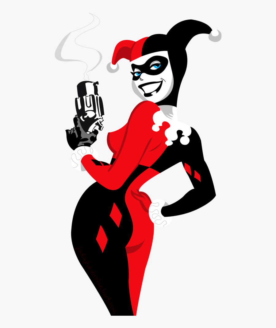 Harley Quinn,fictional Art,illustration,joker - Harley Quinn Clip Art, Transparent Clipart