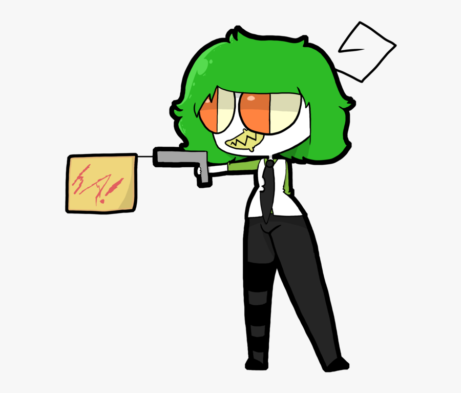 Guns Drawing Joker Huge Freebie Download For Powerpoint - Cartoon, Transparent Clipart