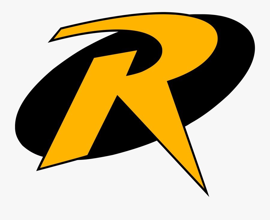 Superhero Robin Clipart Batman Joker - Teen Titans Go Robin Logo, Transparent Clipart