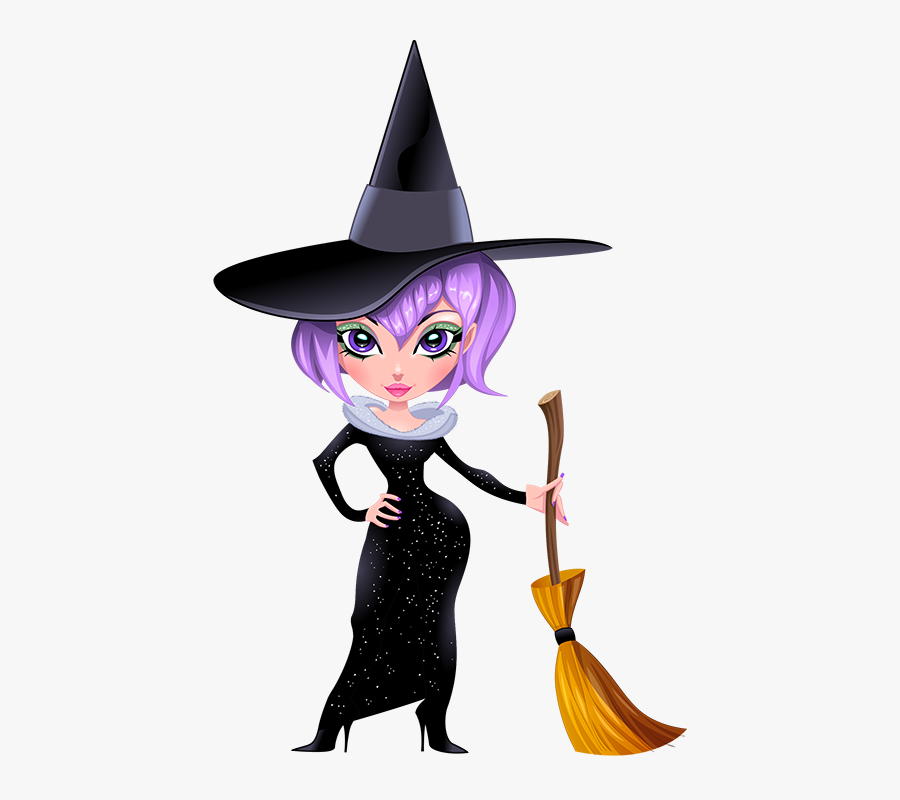 Gifs Halloween Witches Pinterest - Transparent Witch Gif, Transparent Clipart