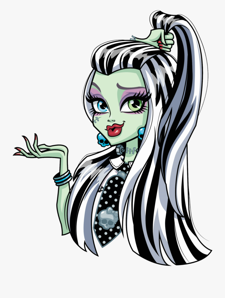 Frankie Monster High Clipart 3 By James - Monster High Frankie Draw, Transparent Clipart