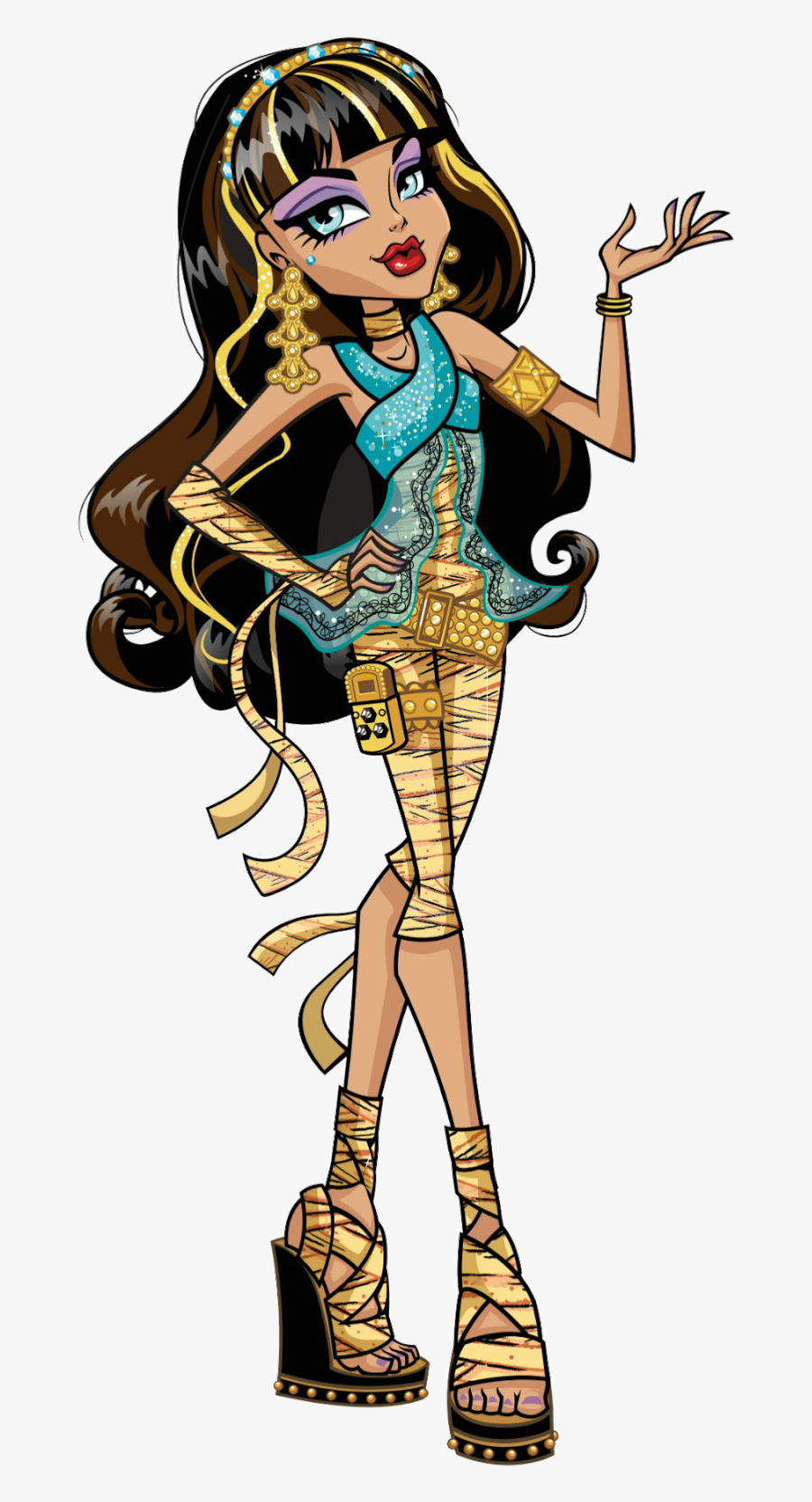Cleo De Nile Monster High Artwork, Transparent Clipart