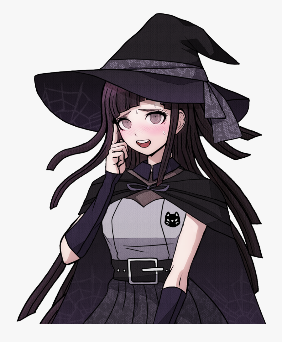 #danganronpa2 #mikantsumiki #witch #anime #cute - Danganronpa Sprite Edit, Transparent Clipart