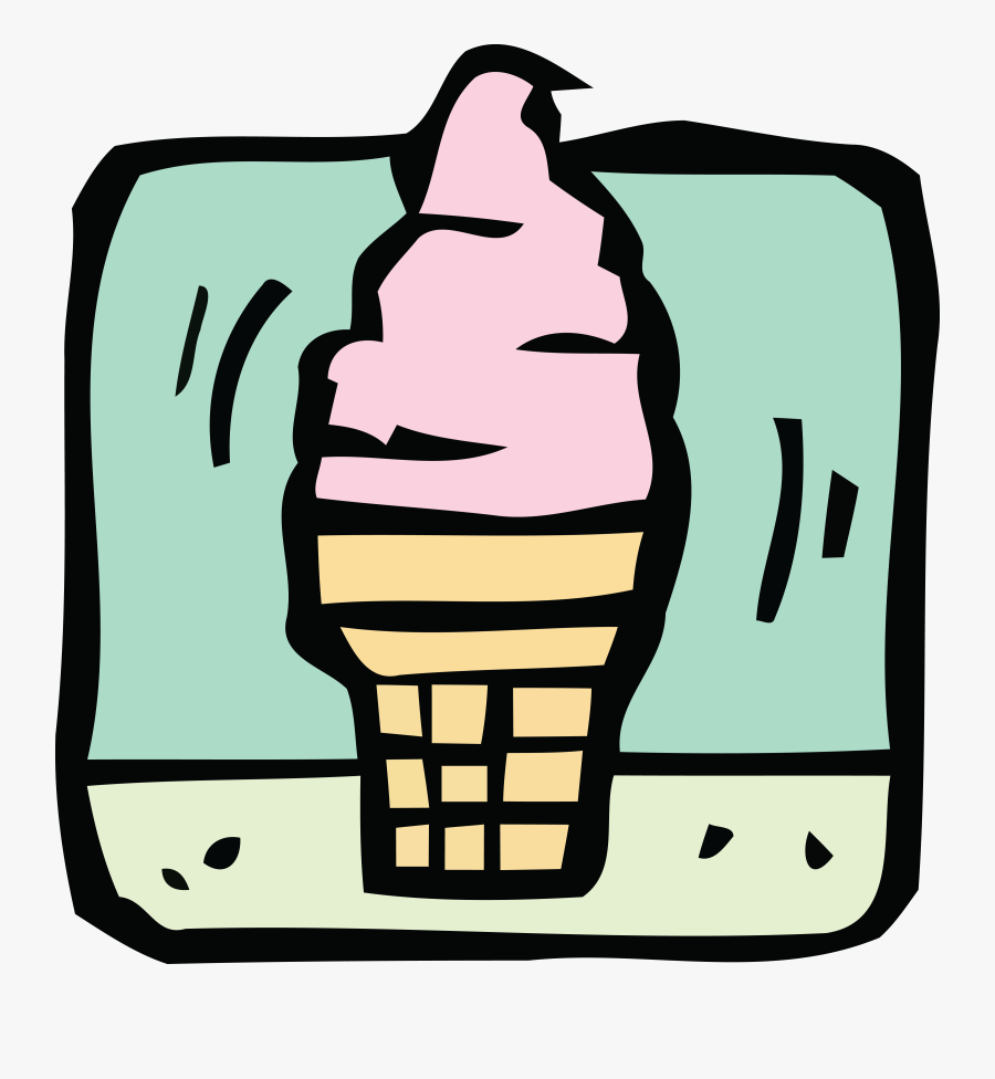 Free Clipart Of An Ice Cream Cone - Ice Cream Cone, Transparent Clipart