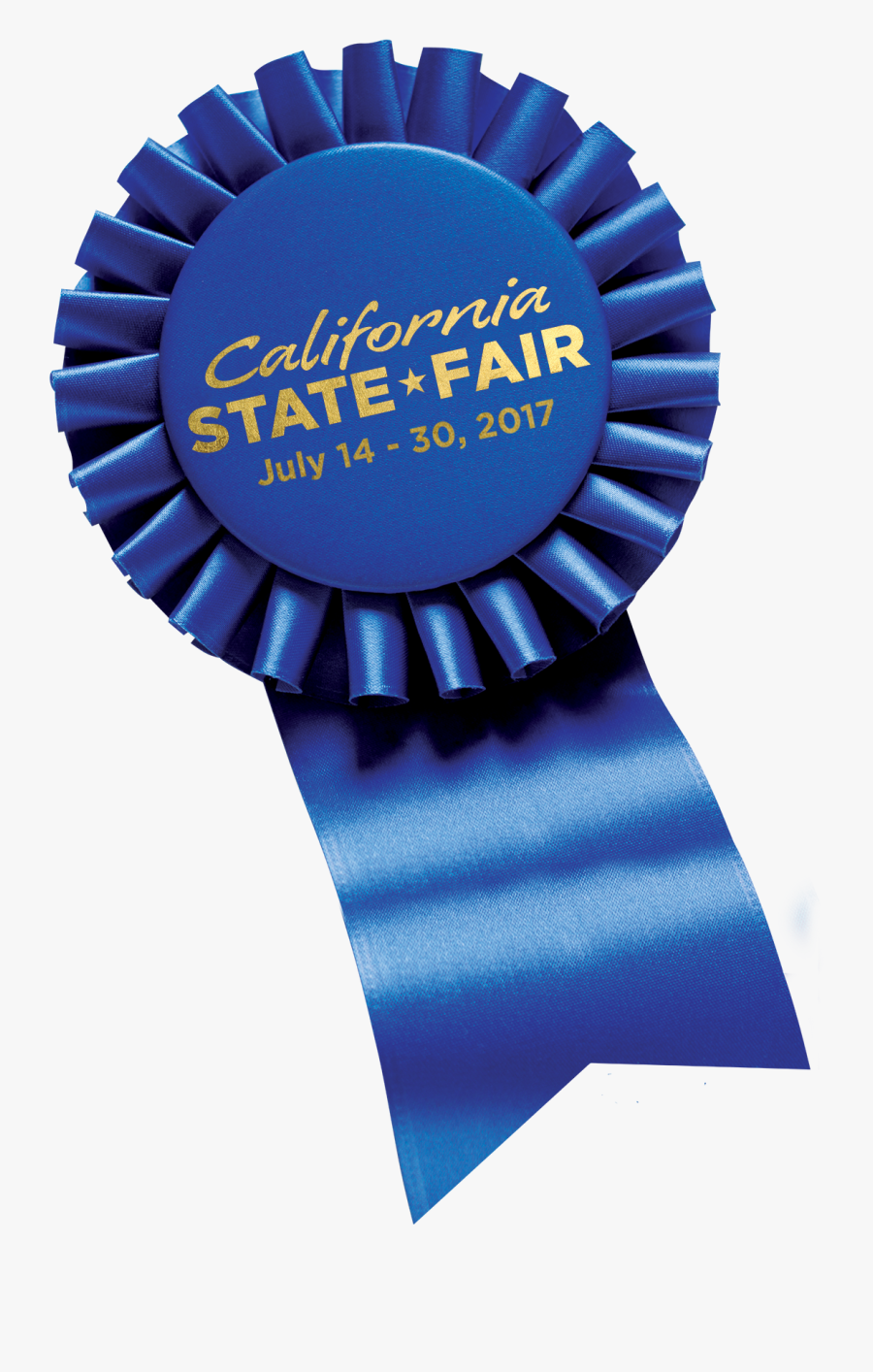 A First Place California State Fair Blue Ribbon - Ca State Fair 2018, Transparent Clipart
