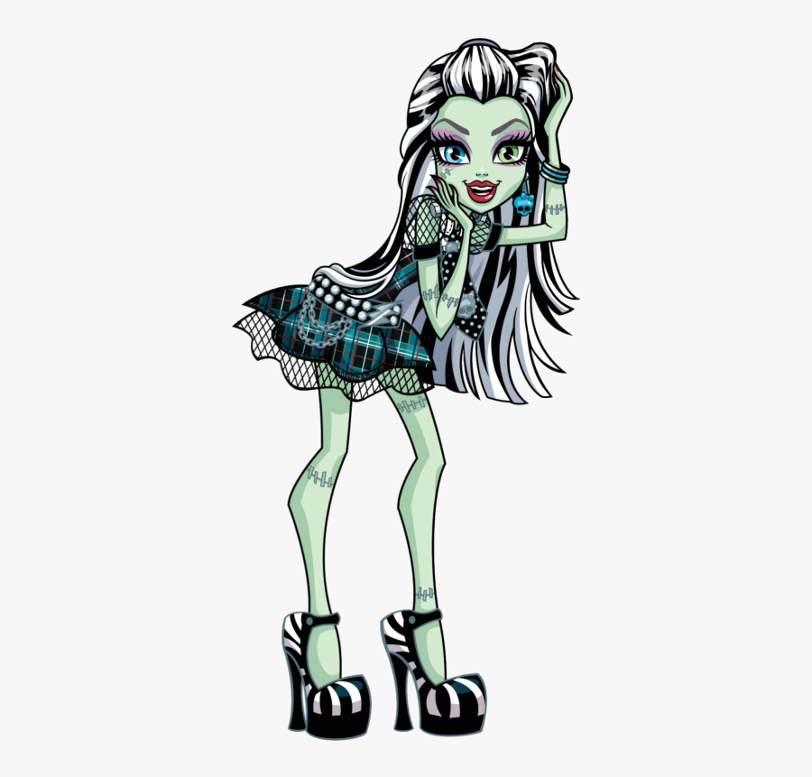 Frankie Stein Monster High Basic, Transparent Clipart
