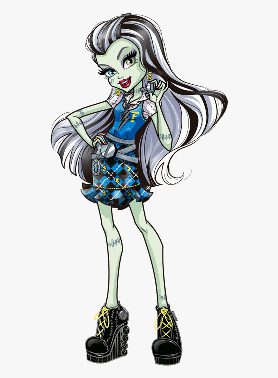 Frankie Stein - Monster High Frankie Pngs, Transparent Clipart