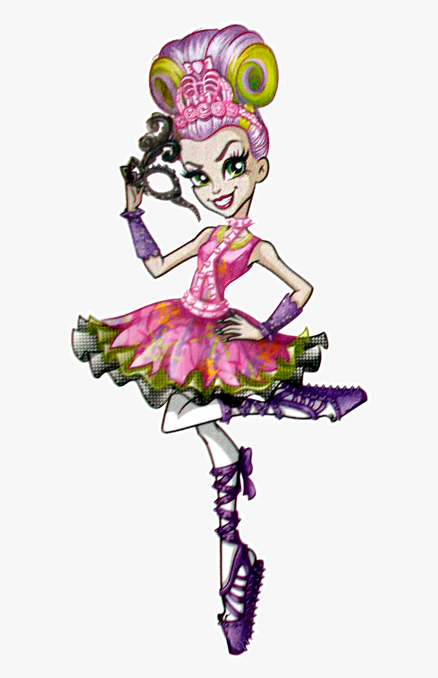 Monster High Ballerina Ghouls, Transparent Clipart