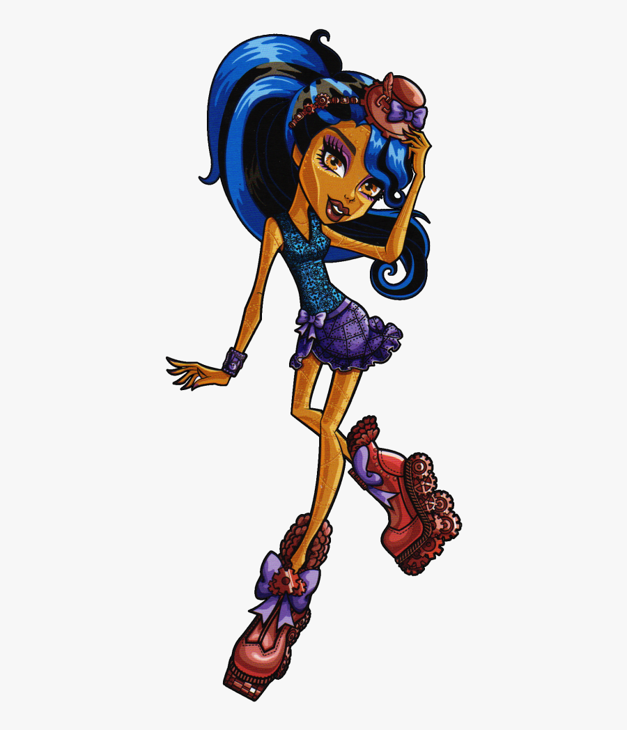 Robecca Steam Dance Class Art - Robecca Steam De Monster High, Transparent Clipart