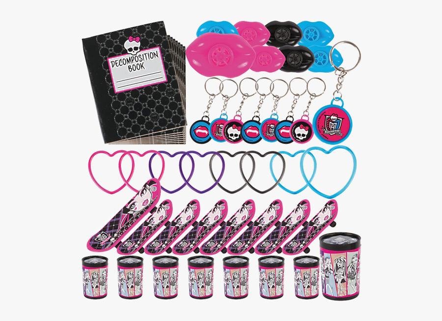 Monster High Party Favour Pack - Party Supply, Transparent Clipart