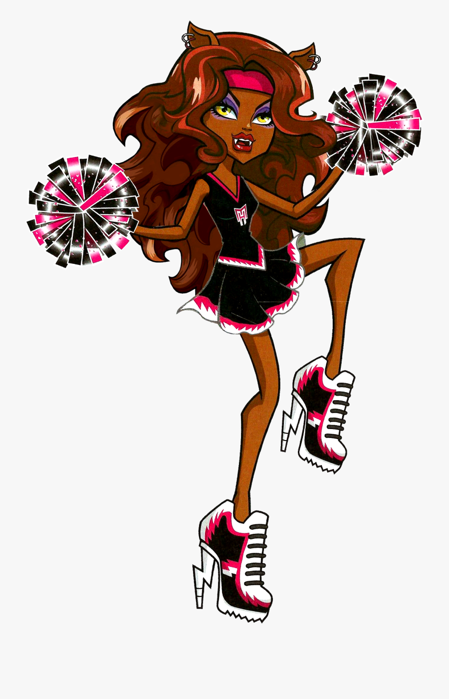 Monster High Shoes Clawdeen, Transparent Clipart
