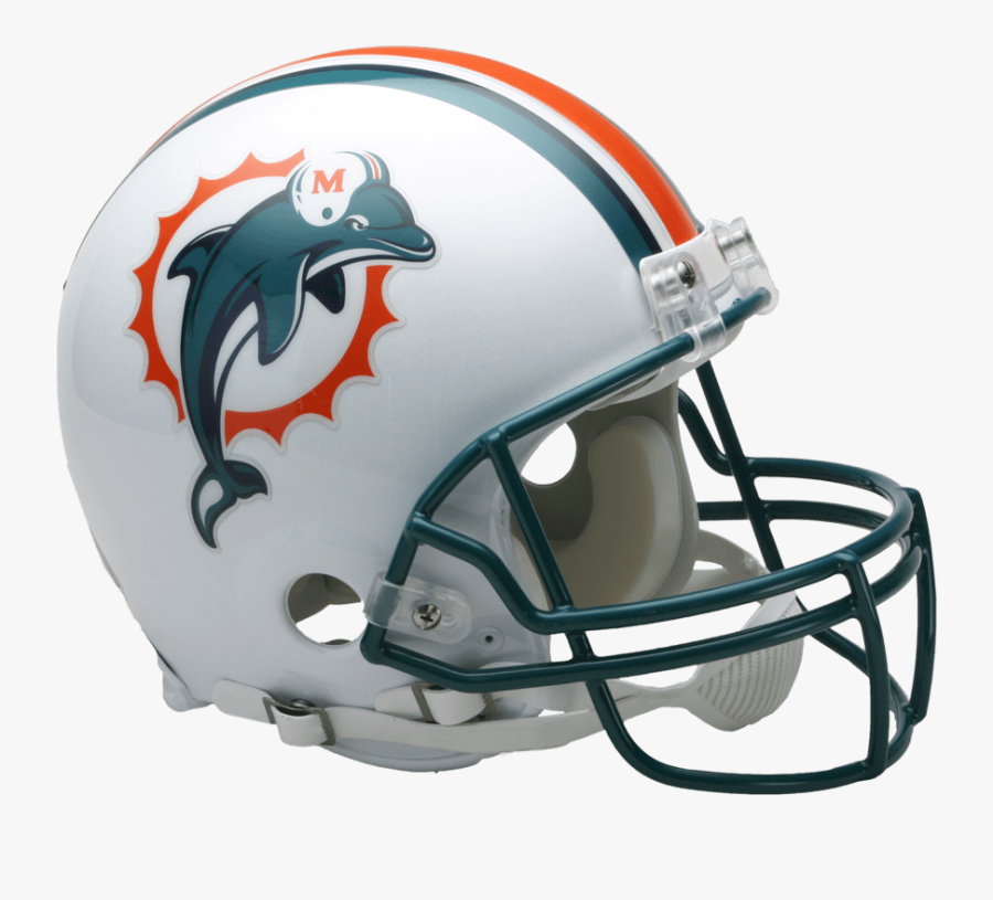 Miami Dolphins Helmet, Transparent Clipart