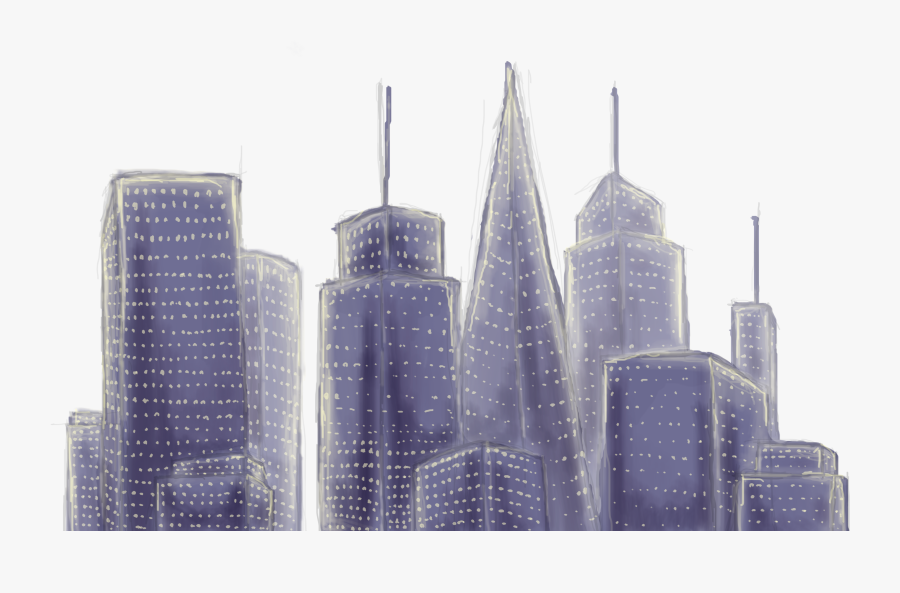 City Texture With Transparency So It Fades Into The - City Png Background Hd, Transparent Clipart
