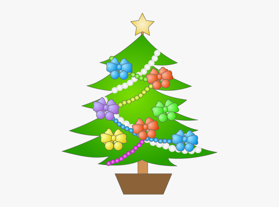 Christmas Tree, Transparent Clipart