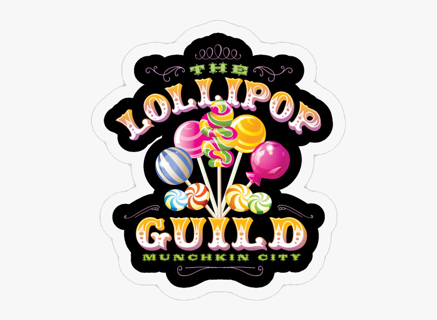 Wizard Of Oz Border Lollipop Guild Transparent Png - Illustration, Transparent Clipart