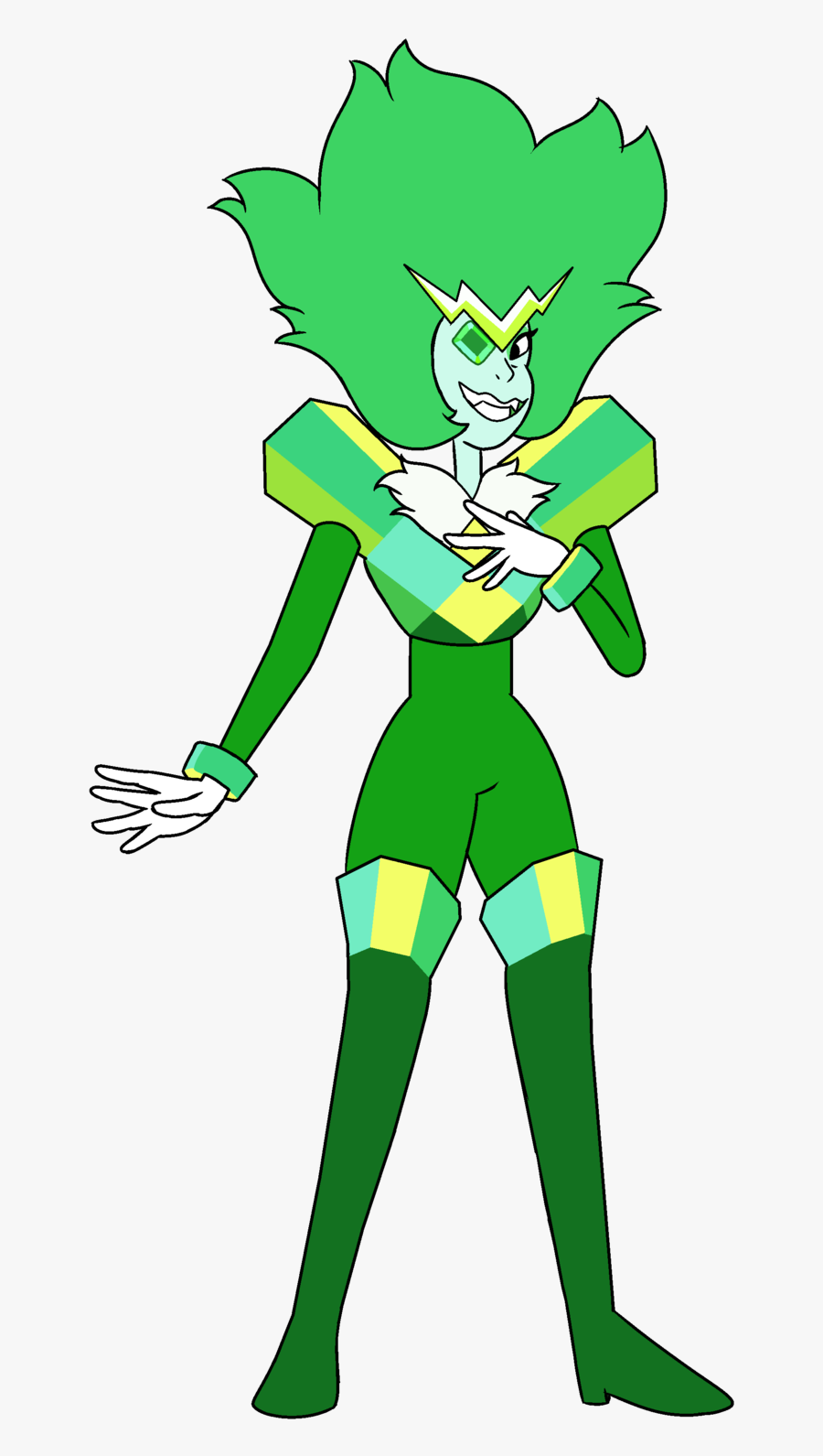 Pinterest - Steven Universe Gems Emerald, Transparent Clipart