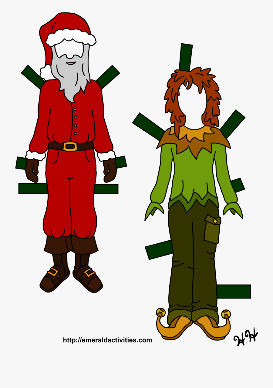 Emerald Activities • Paper Dolls - Cartoon, Transparent Clipart