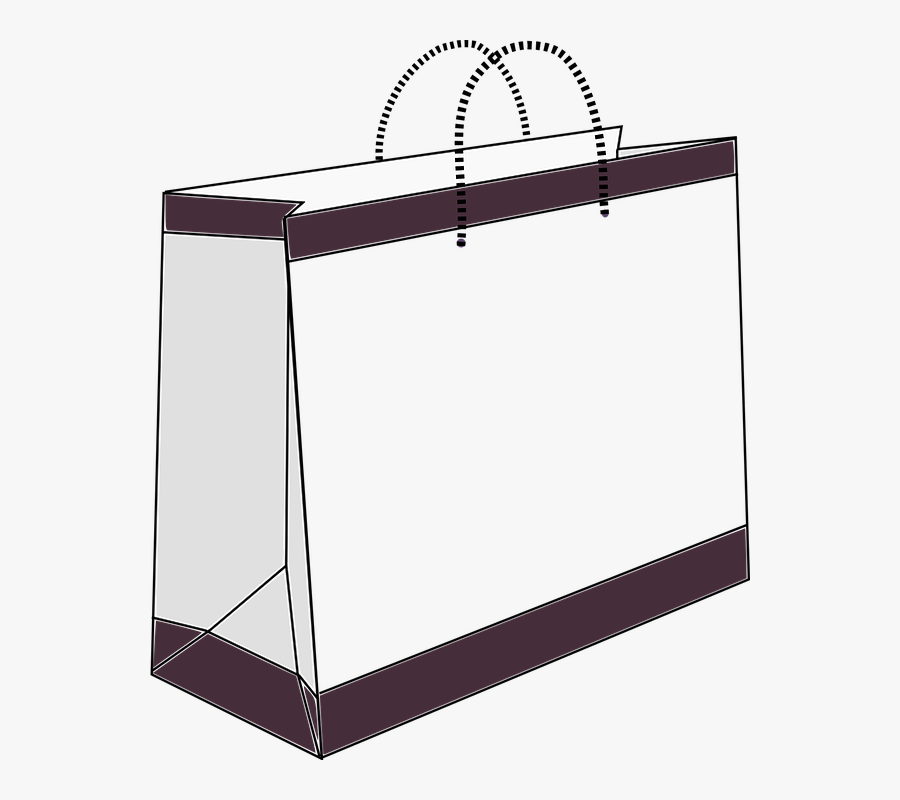 Bag, Boutique, Fashion, Shopping - White Shopping Bag Clipart, Transparent Clipart