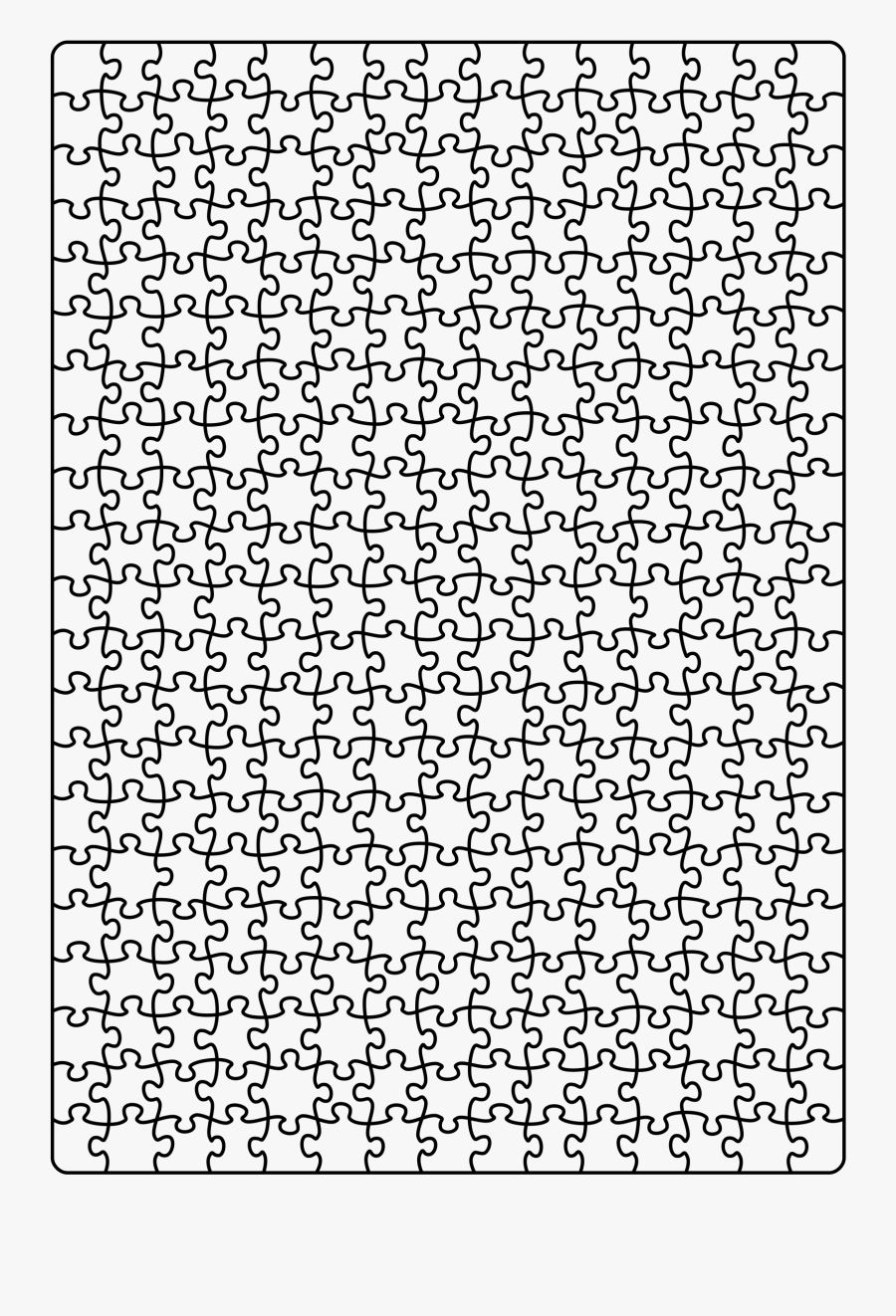 Jigsaw Puzzle A4 15 X 21 Clip Arts - Jigsaw Puzzle, Transparent Clipart