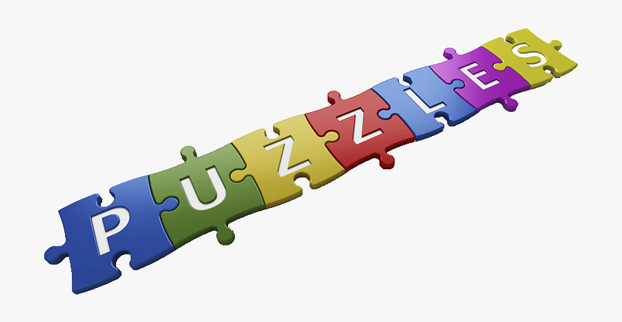 Puzzle Words - Puzzle Word Clipart, Transparent Clipart