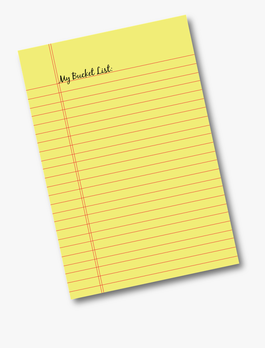 Memo, Note, Bucket List, List, Agenda, Journal - Memo Note, Transparent Clipart