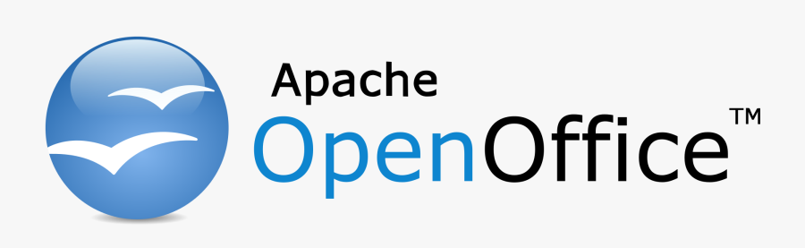Fileapache Openoffice Logo And Wordmark - Logo Open Office 2017, Transparent Clipart
