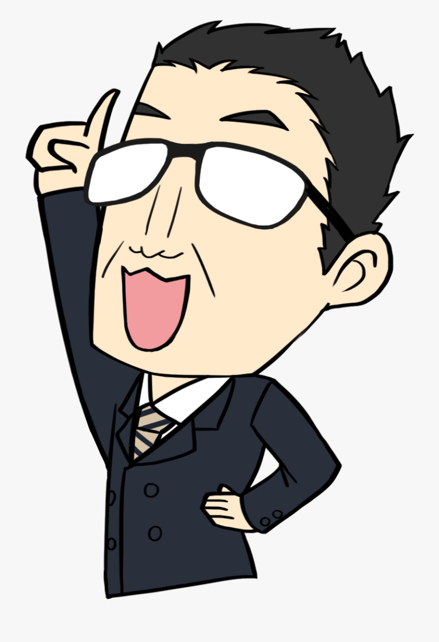 It Is That Ob Who Open This Office, Has Been Working - Cartoon, Transparent Clipart