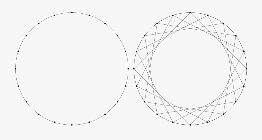 Curve Clipart Black And White - Circle, Transparent Clipart