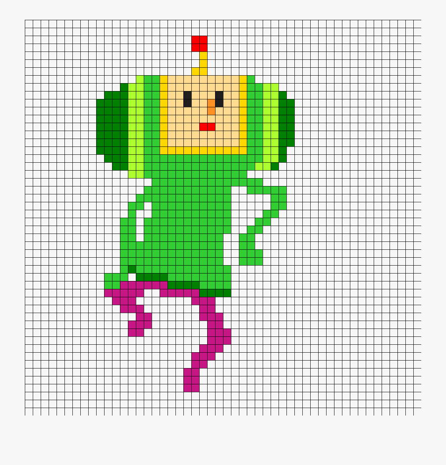 Transparent Cross Stitch Clipart - Katamari Damacy Pixel Art, Transparent Clipart