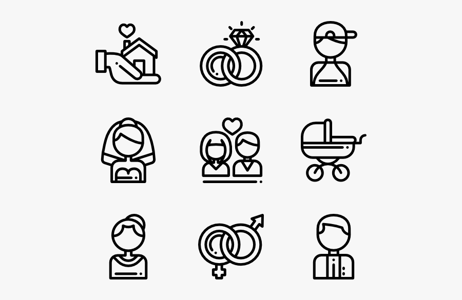 Family Life - Veterinarian Icons, Transparent Clipart