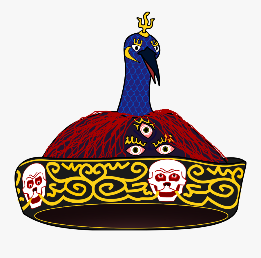 Raven Crown Of Bhutan, Transparent Clipart