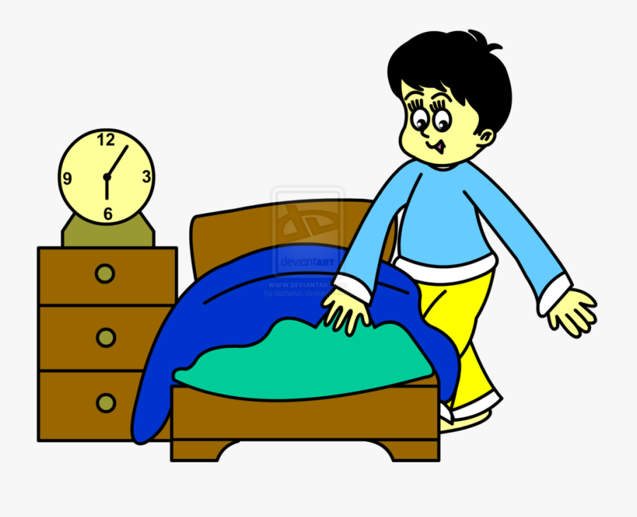 Bed Clipart Someone - Go To Bed Clipart, Transparent Clipart