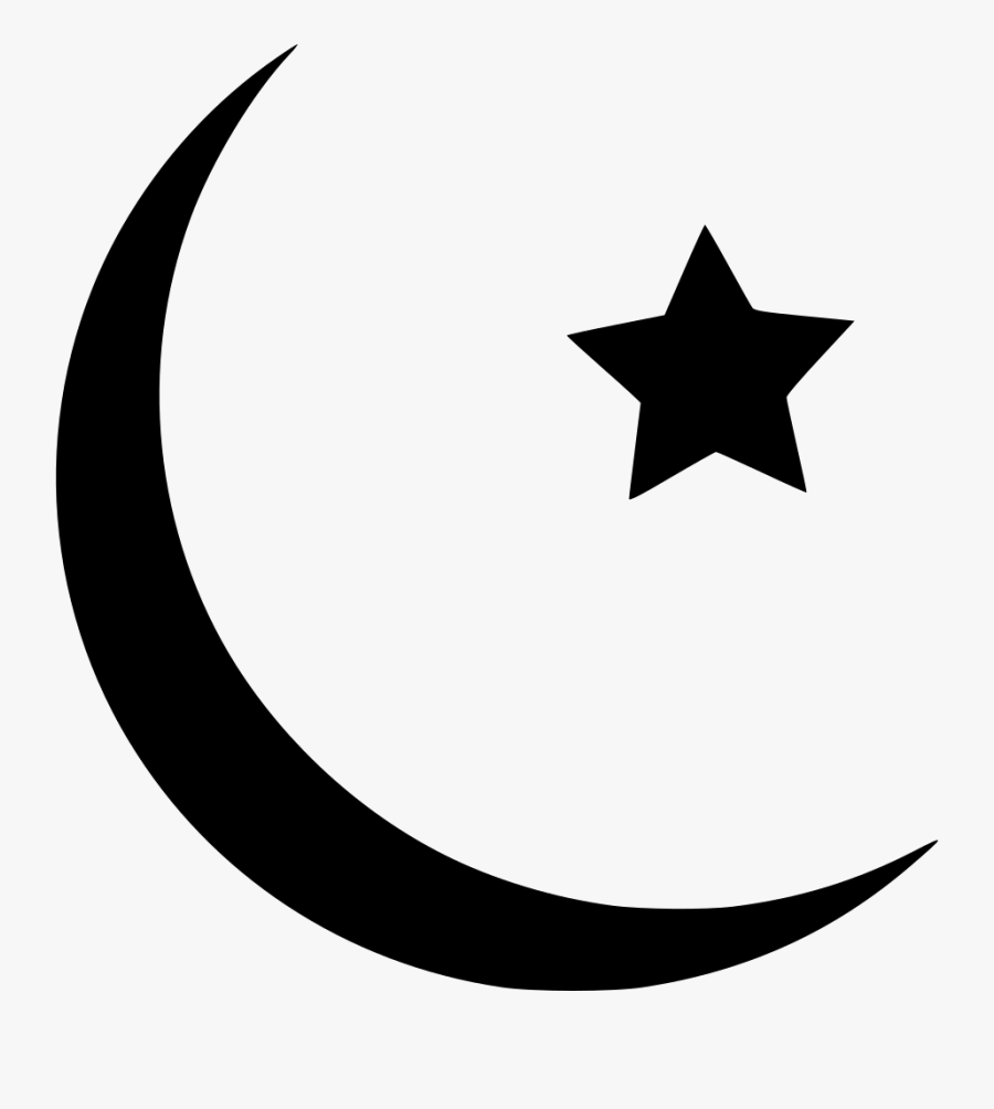 Star Royalty-free Clip Art - Moon Star White Png, Transparent Clipart