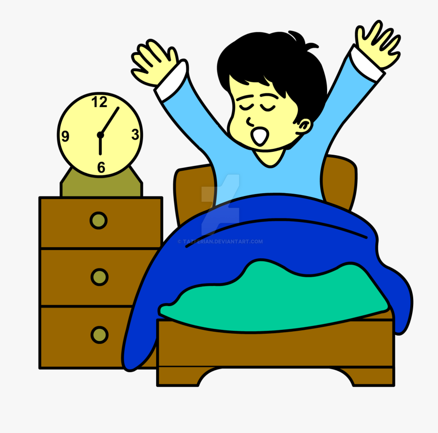 Go To Bed Boy - Getting Into Bed Cartoon, Transparent Clipart