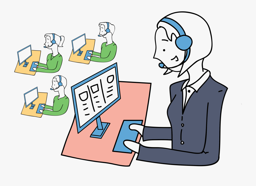 Supervisor De Contact Center, Transparent Clipart