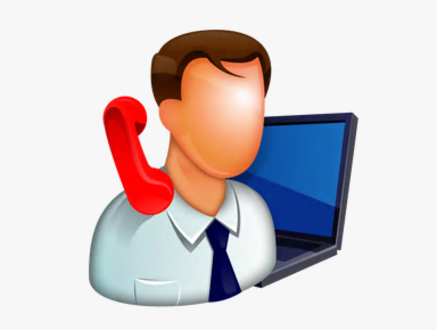 Call Center Supervisor Icon - User Call Icon, Transparent Clipart