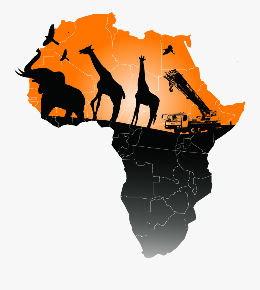 Map Of Africa Png Image - Transparent Map Of Africa Png, Transparent Clipart