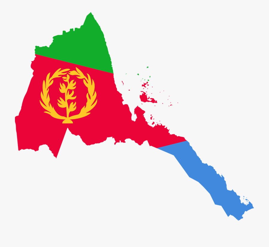 Eritrea Flag Map Free Picture - Eritrea Flag Map, Transparent Clipart