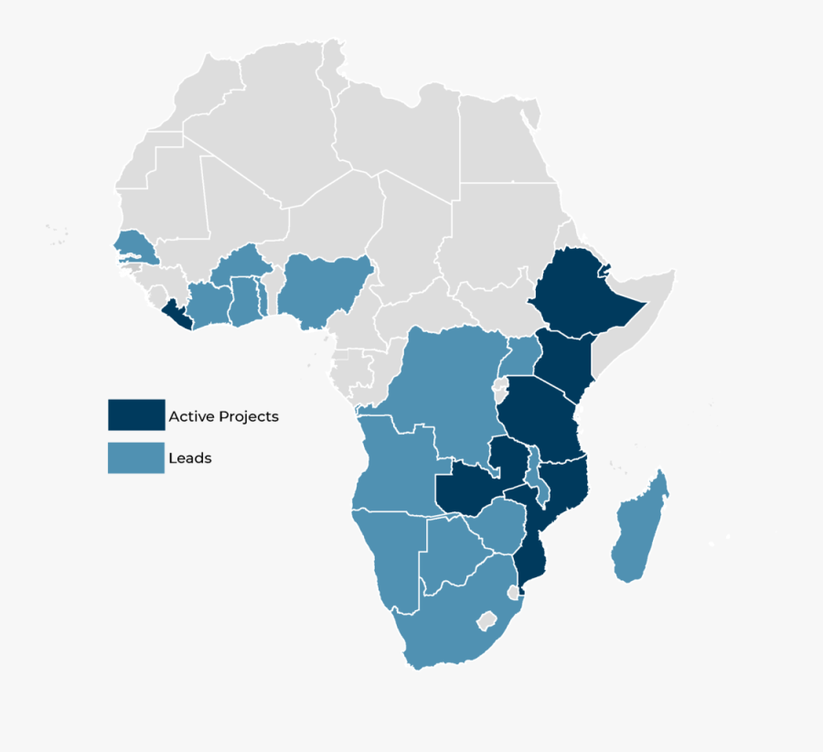 Transparent Africa Map Png - Eastern Highlands Africa Map, Transparent Clipart