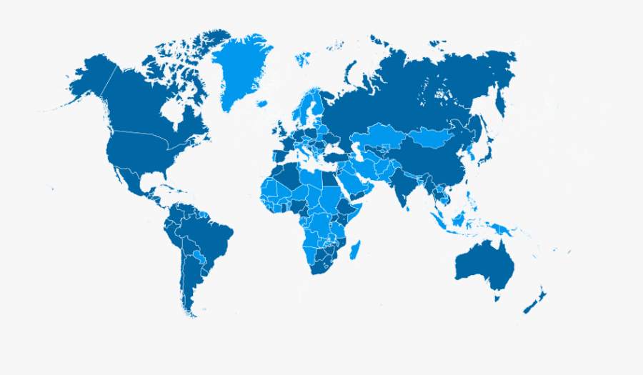 World Map Hd, Transparent Clipart