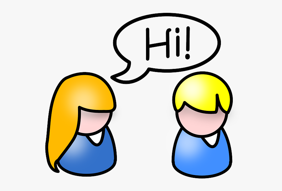 Photo By Clkerfreevectorimages On Pixabay - Saludos En Ingles Hi, Transparent Clipart
