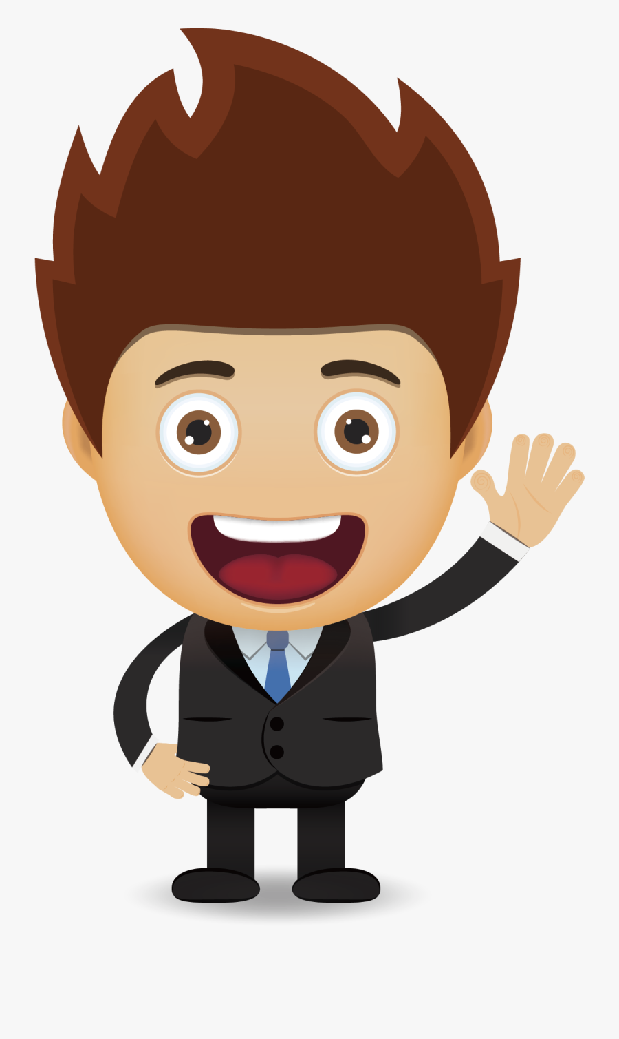 Cartoon Sadness Illustration - Sad Man Clipart, Transparent Clipart
