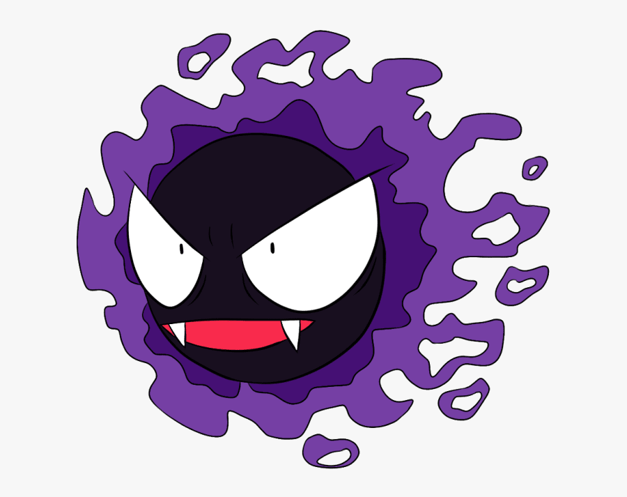 Scream And Say Anything - Gastly Png, Transparent Clipart